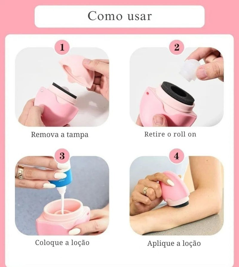 🌞 RollSun Seu novo jeito de aplicar protetor, sem meleca! 🧴✨