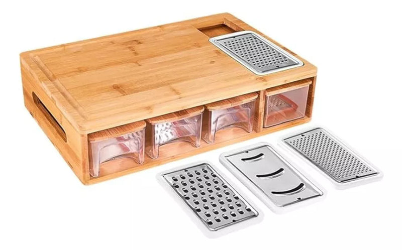 🔥 MULTIBOARD CHEF - A Tábua 5 em 1 que Revoluciona sua Cozinha e te Transforma no Chef! 👨‍🍳🔪✨