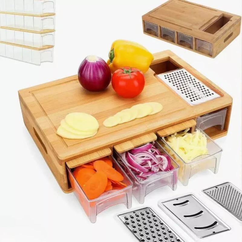 🔥 MULTIBOARD CHEF - A Tábua 5 em 1 que Revoluciona sua Cozinha e te Transforma no Chef! 👨‍🍳🔪✨