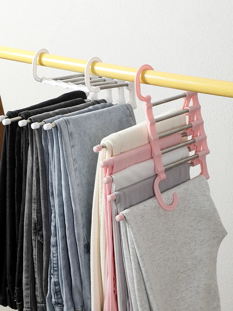 Leg Keeper 👖✨ O cabide inteligente que deixa seu closet com 5x mais espaço! 🧺📏