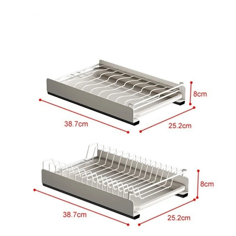 🧑‍🍳FlexKitchen – Hack Organizador Deslizante para Armário 🍽️ Praticidade e Estilo na Sua Cozinha!🥣