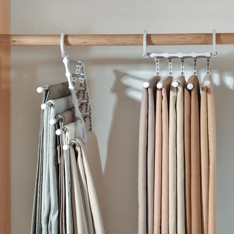 Leg Keeper 👖✨ O cabide inteligente que deixa seu closet com 5x mais espaço! 🧺📏